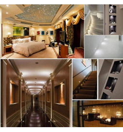 Downlight  LED 5W - Blanc -  Bridgelux Chip -  UGR13