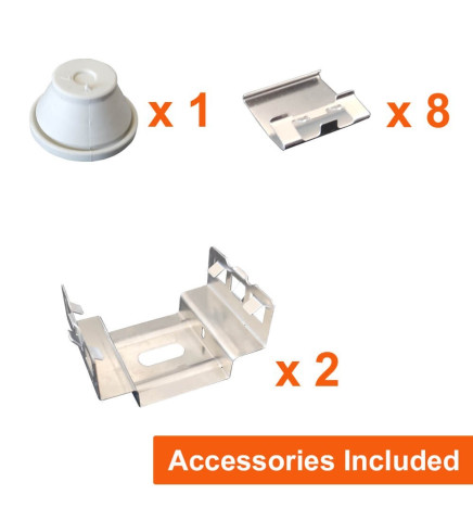 LED Feuchtraumleuchte  Integrierten  -PIR-BEWEGUNGSMELDER -  44W-38W-32W-25W -  OSRAM Driver - 150cm