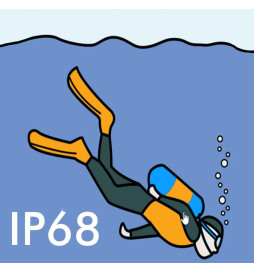 Vandtæt LED pool pære  - 36W- DC12V - IP68 - Rustfrit stål