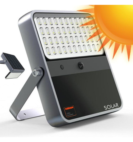 Projecteur LED SOLAR 100W - ALL IN ONE- 5000K