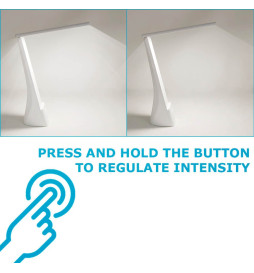 LED desk lamp - 9W - ALESUND - White Flexo - CCT