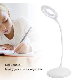 Lampada Scrivania LED - 9W - ALESUND - Flessibile bianco - CCT -  Batteria Litio - Dimmerabile