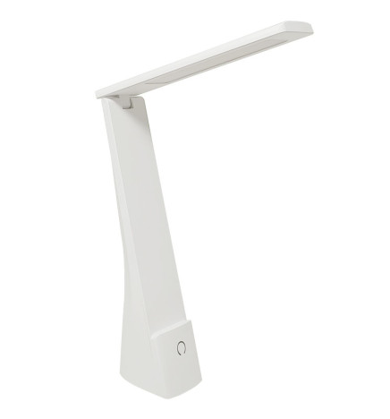 LED skrivbordslampa - 9W - ALESUND - Vit flexo - CCT