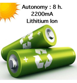 LED-pöytälamppu - 9W - ALESUND - Valkoinen flexo - CCT - Litiumakku - himmennettävä