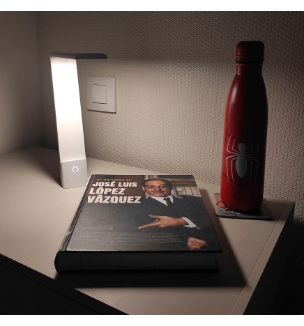 LED skrivebordslampe - 9W - ALESUND - Hvid Flexo - CCT