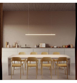 Lampe linéaire Suspension - OSLO DOUBLE - 0,72m - 1,28m - 1,84m - IP20