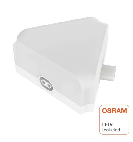 Conector LED TRIANGULAR - ARTISTIC - 1.5W OSRAM CHIP - Techos exclusivos y personalizables