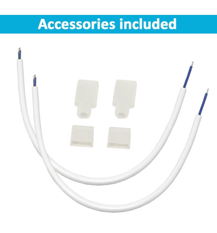 LED Strip COB 220V | 320 LED/m | 20m | FLIP CHIP | 1200Lm | 12W/M | CRI92 | IP67 | Cut every 25cm