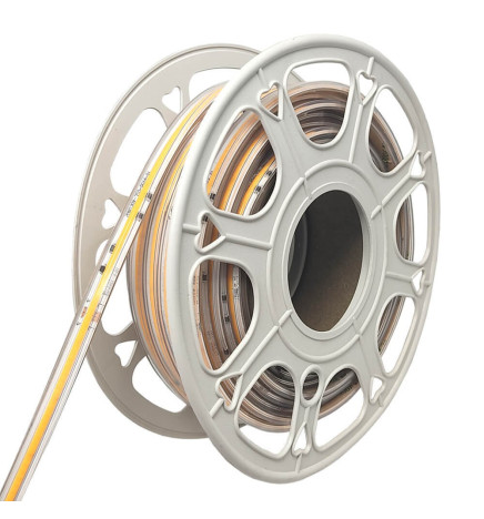 Ruban LED COB 220V | 320 LED/m | 20m | FLIP CHIP | 1200Lm | 12W/M | CRI92 | IP67  | Coupe tous les 25 cm