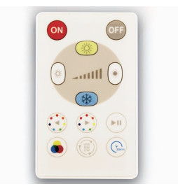 Plafoniera LED Superficie 18W RGB+CCT - Control Remoto - Chip Lumileds