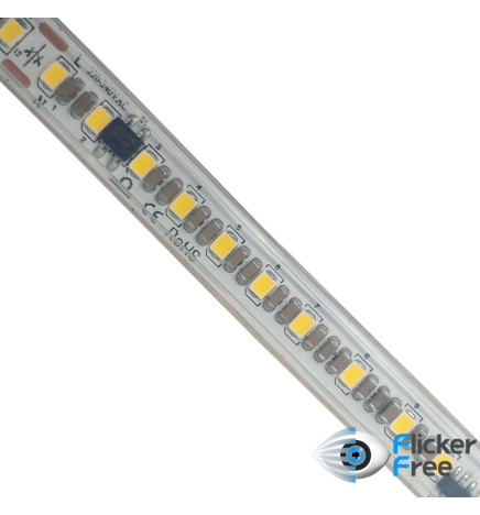 LED Streifen 220V FOTOGRAFIE VIDEO|CUSTOM CUT | 120 LED/m | 50m | SMD2835 | 1800Lm/W | 14W/M | IP67 | Sie alle 10cm
