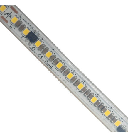 LED Streifen 220V FOTOGRAFIE VIDEO|CUSTOM CUT | 120 LED/m | 50m | SMD2835 | 1800Lm/W | 14W/M | IP67 | Sie alle 10cm