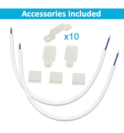 LED Strip 220V PHOTOGRAPHY VIDEO | CUSTOM CUT | 120 LED/m | 50m | SMD2835 | 1800Lm/W | 14W/M | IP67 | Cut every 10cm