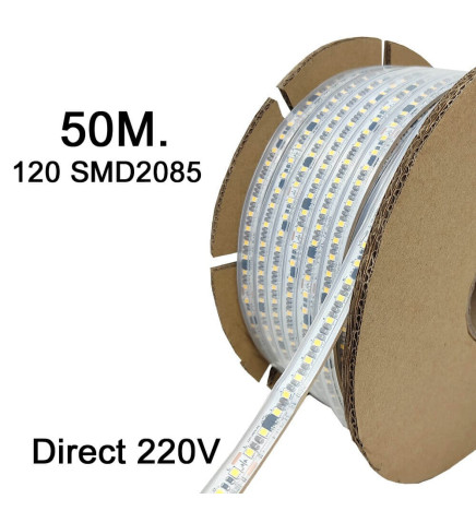 Tira LED 220V FOTOGRAFIA VIDEO | CORTE A MEDIDA | 120 LED/m | 50m | SMD2835 | 1800Lm/W | 14W/M |  IP67 | Corte cada 10cm