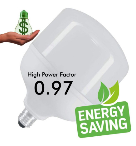 LED-lamppu  - 50W - 130Lm/W -  E27 - IP20