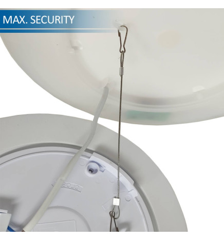 LED loftlampe overflade 20W - 4000K - Chip Lumileds