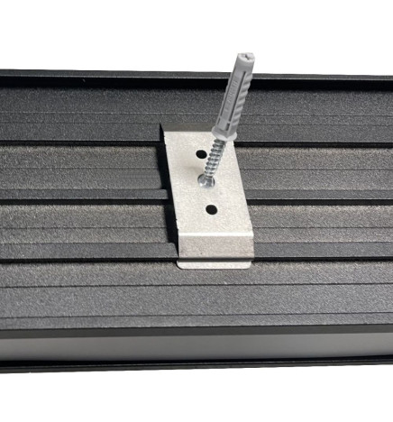 LED-Væglampe  -Lineær - WASHINGTON SORT - 0,5 m - 1 m - 1,5 m - 2 m - IP54