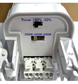 Regua Estanca LED Integrado 55W Philips Driver - LUMINAIRE - 3CCT - 150cm