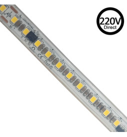 LED Streifen 220V FOTOGRAFIE VIDEO|CUSTOM CUT | 120 LED/m | 50m | SMD2835 | 1800Lm/W | 14W/M | IP67 | Sie alle 10cm