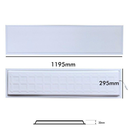 PACK 10 Painel LED 120x30 40W- Philips Driver