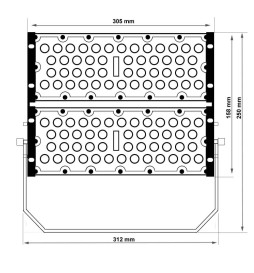 LED Projektor 100W MAGNUM AIR 186Lm/W 25º