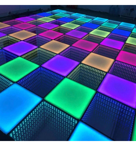 Kommersielt Gulv - 3D Effekt - InfinityLED DEEP - RGB - 1 m2