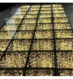 Piso Comercial Efeito 3D  InfinityLED  STARS  - RGB - 1 m2