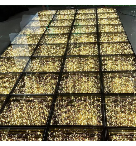 Kommersiellt Golv - 3D Effekt - InfinityLED  STARS  - RGB - 1 m2