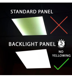 PACK 10 Painel LED 60x60 48W - OSRAM CHIP DURIS E 2835