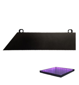 Moldura - Canto Esquerdo - Piso Comercial Efeito 3D InfinityLED