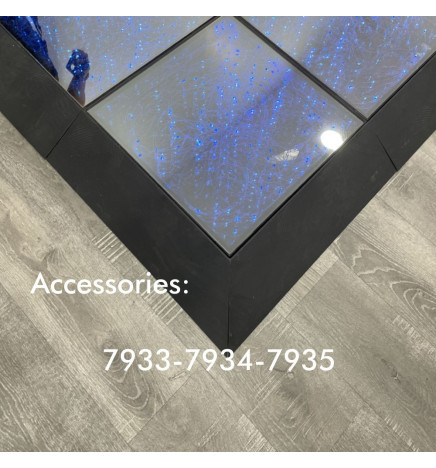 Kaupallinen Lattia - 3D-Effekti - InfinityLED DEEP - RGB - 1 m2