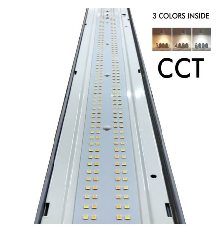 Vanntett Integrert - Nødsituasjon - LED Armatur 40W Philips Driver COREPLUS - CCT - 120cm
