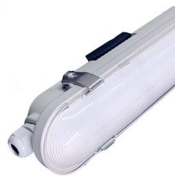 Regua  Emergência Estanca LED Integrado 40W Philips Driver COREPLUS - CCT - 120cm