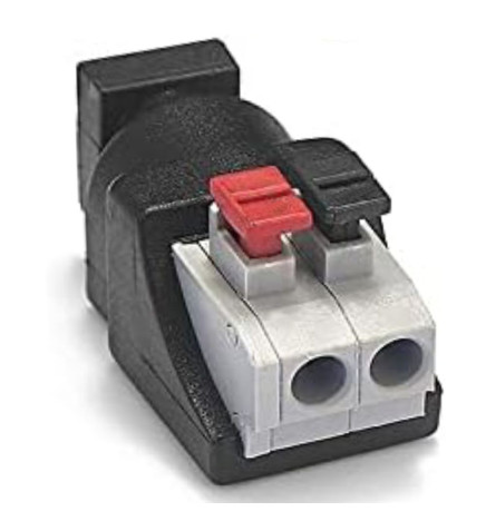 Conexión Jack hembra - Rápido de presión - AC/DC