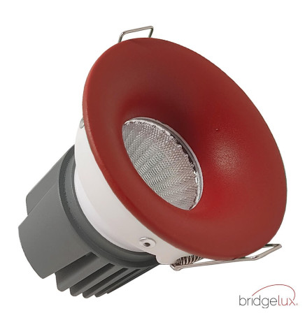 Downlight LED 15W - VERMELHO - CIRCULAR - NUVEM - CRI+92 - UGR13
