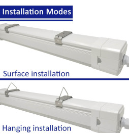 Regua Estanca LED Integrado 55W Philips Driver - LUMINAIRE - 3CCT - 150cm