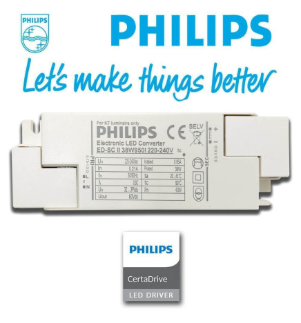 PACK 10 LED-Paneeli 120x30 - 40W - Philips Driver