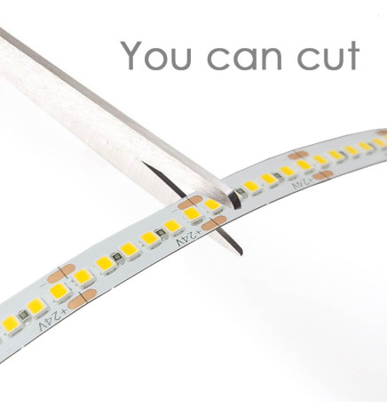 Ruban LED 24V | 120xLED/m | 5m | SMD2835 | 1100Lm | 12W/M | IP20