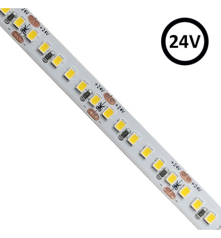 Fita LED 24V | 180xLED/m | 5m | SMD2835 | 1100Lm | 16W/M | IP20