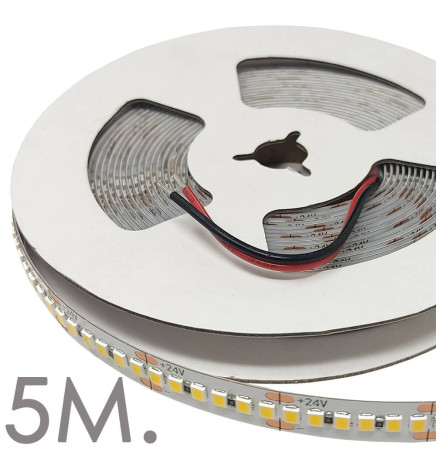 Tira LED 24V | 180xLED/m | 5m | SMD2835 | ******Lm | 16W/M | IP20