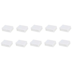 KIT 10 yksikköä - LED-nauhan päätesuoja - 12mm