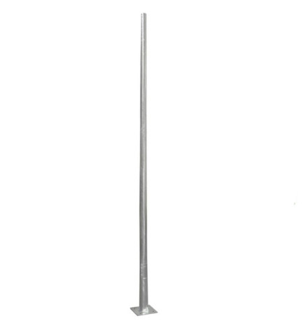 Columna Troncocónica Galvanizada -  3 metros - Punta 60mm