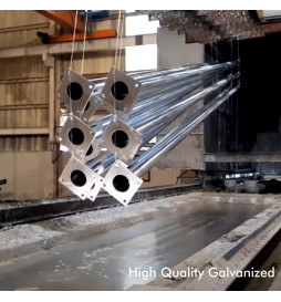 Two Arm Steel Crosshead - Galvanized Steel