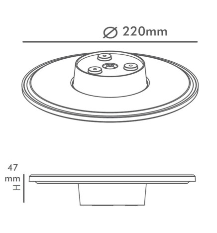 LED - Væglampe- 15W - BORÅS - Valgbar CCT Farve - IP65