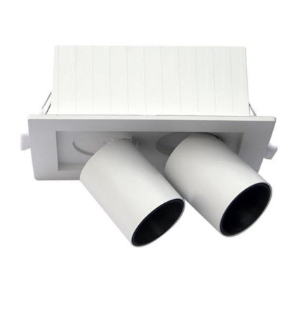 12W Downlight LED - DIRECTIONAL PERISCOPIC - Rectangular - CCT Selectable Color