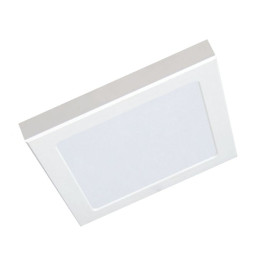 Downlight + LED-loftlampe - Firkant - MOSS  HVID - 18W JUSTERBAR - Vælgbar CCT-farve