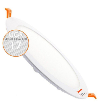 LED-paneeli pyöreä - Slim-  24W - UGR17 - OSRAM CHIP DURIS E 2835