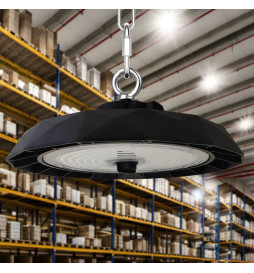 Campana LED UFO BÉLGICA 200W-150W -100W SOSEN Driver - Dimable 1-10V - 170lm/w - IP65