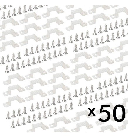 Grapa para tira de LED  IP65 7*13mm