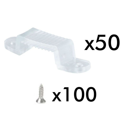 Grapa para tira de LED  IP65 7*13mm